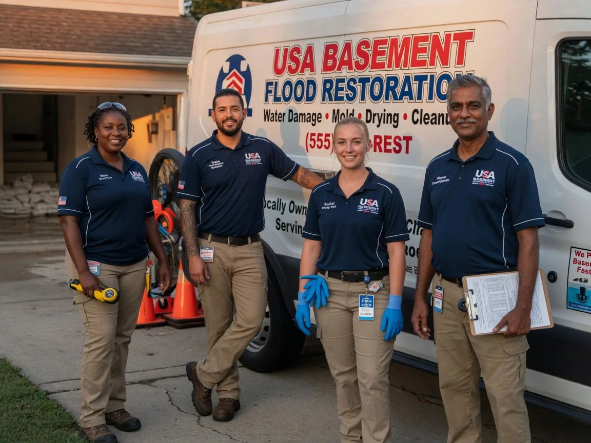 Basement Flood Cleanup company in Fanrock, WV